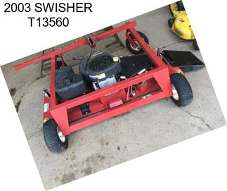 2003 SWISHER T13560