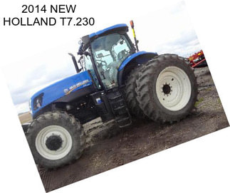 2014 NEW HOLLAND T7.230