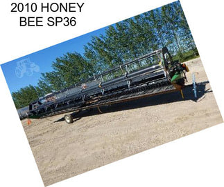 2010 HONEY BEE SP36
