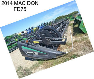 2014 MAC DON FD75