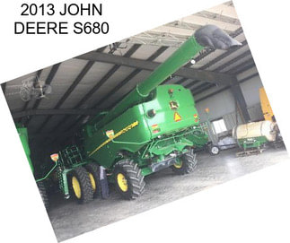 2013 JOHN DEERE S680