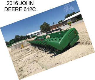 2016 JOHN DEERE 612C