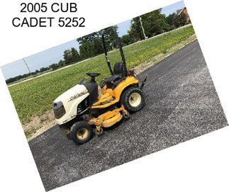 2005 CUB CADET 5252