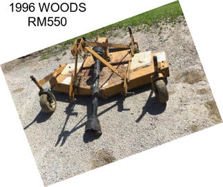 1996 WOODS RM550