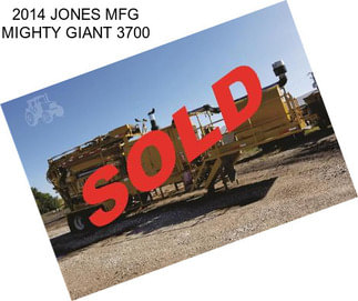 2014 JONES MFG MIGHTY GIANT 3700