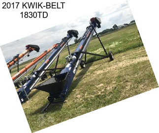2017 KWIK-BELT 1830TD