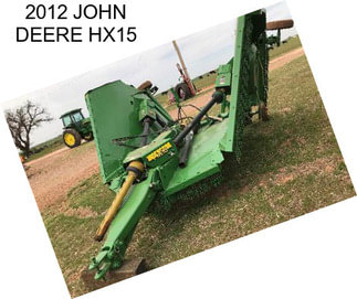 2012 JOHN DEERE HX15