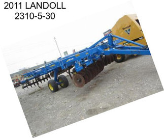 2011 LANDOLL 2310-5-30