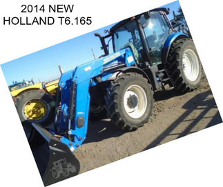 2014 NEW HOLLAND T6.165