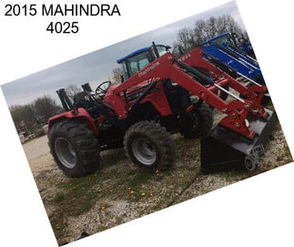 2015 MAHINDRA 4025