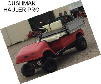 CUSHMAN HAULER PRO