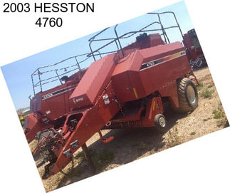 2003 HESSTON 4760