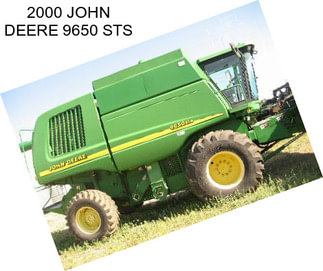 2000 JOHN DEERE 9650 STS