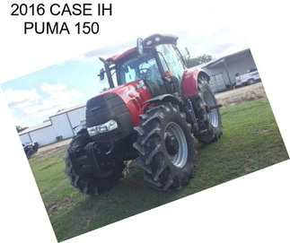 2016 CASE IH PUMA 150