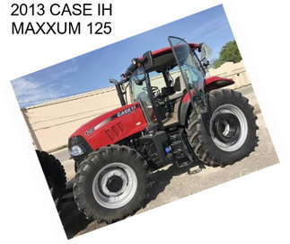 2013 CASE IH MAXXUM 125