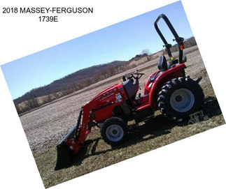 2018 MASSEY-FERGUSON 1739E