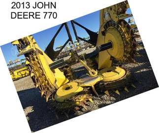 2013 JOHN DEERE 770