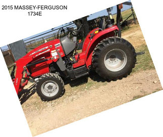 2015 MASSEY-FERGUSON 1734E