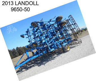 2013 LANDOLL 9650-50