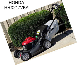 HONDA HRX217VKA