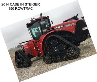 2014 CASE IH STEIGER 350 ROWTRAC