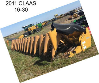 2011 CLAAS 16-30