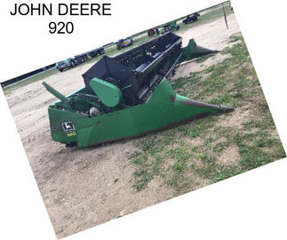 JOHN DEERE 920