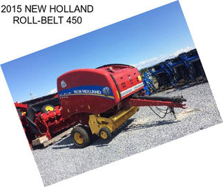 2015 NEW HOLLAND ROLL-BELT 450