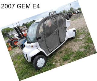 2007 GEM E4
