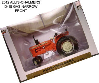 2012 ALLIS-CHALMERS D-15 GAS NARROW FRONT