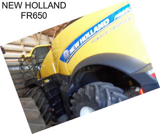 NEW HOLLAND FR650