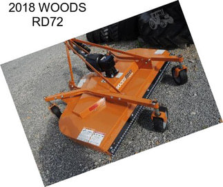 2018 WOODS RD72