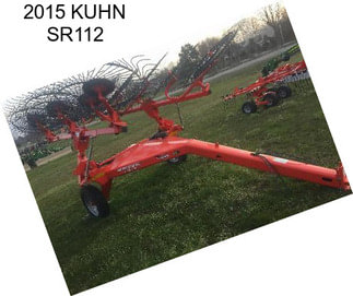 2015 KUHN SR112