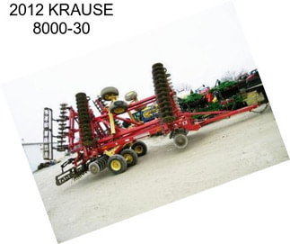 2012 KRAUSE 8000-30