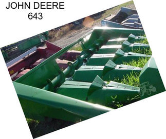 JOHN DEERE 643