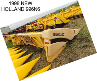 1998 NEW HOLLAND 996N6