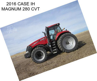 2016 CASE IH MAGNUM 280 CVT