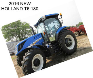 2016 NEW HOLLAND T6.180