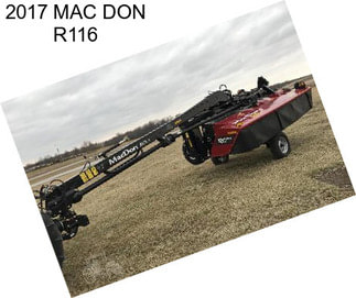 2017 MAC DON R116