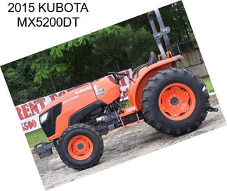 2015 KUBOTA MX5200DT