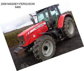 2008 MASSEY-FERGUSON 6465