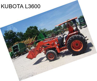 KUBOTA L3600