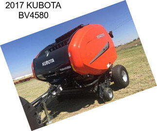 2017 KUBOTA BV4580