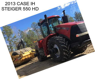 2013 CASE IH STEIGER 550 HD