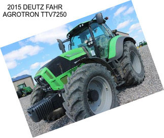 2015 DEUTZ FAHR AGROTRON TTV7250