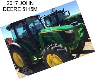 2017 JOHN DEERE 5115M