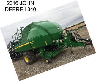 2016 JOHN DEERE L340