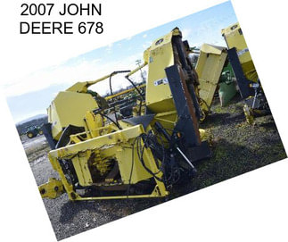 2007 JOHN DEERE 678