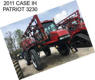 2011 CASE IH PATRIOT 3230