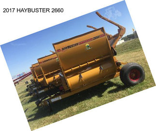 2017 HAYBUSTER 2660